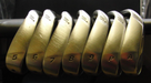 Set of 7 x Tsuruya Axel Dual Impact Irons 5-PW+GW Stiff Graphite Shafts