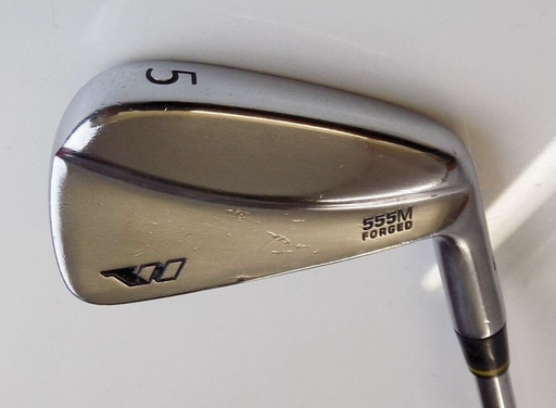 Wishon 555M Forged 5 Iron SST Pure Stiff Flex Rifle Steel Shaft Lamkin Grip