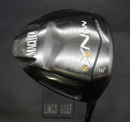 Mactec NV-NX S 10° Driver Regular Graphite Shaft Black Grip