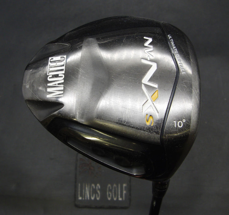 Mactec NV-NX S 10° Driver Regular Graphite Shaft Black Grip