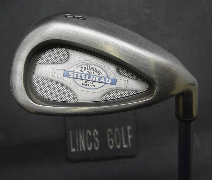 Ladies Callaway Steelhead X-14 8 Iron Ladies Graphite Shaft Royal Grip