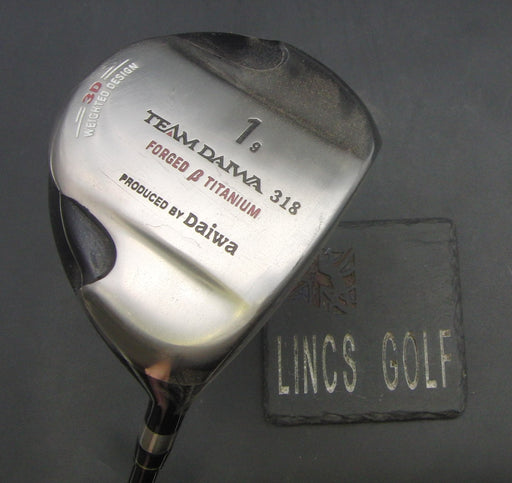 Team Daiwa 318 Forged 9° Driver Regular Graphite Shaft Team Daiwa Grip