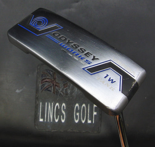 Odyssey Works Tank 1W Putter 87cm Playing Length Steel Shaft Super Stroke Grip*