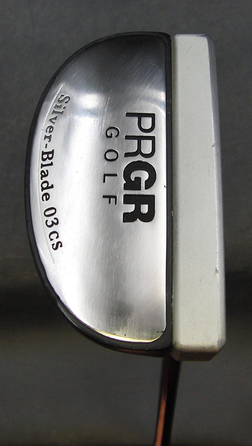 PRGR Silver Blade 03CS Putter 86.5cm Playing Length Steel Shaft SuperStroke Grip
