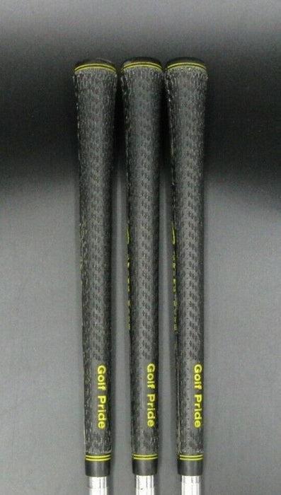 Set of 7 X Japanese PRGR Data 801 Forged Irons 5-SW Stiff Flex Steel Shafts