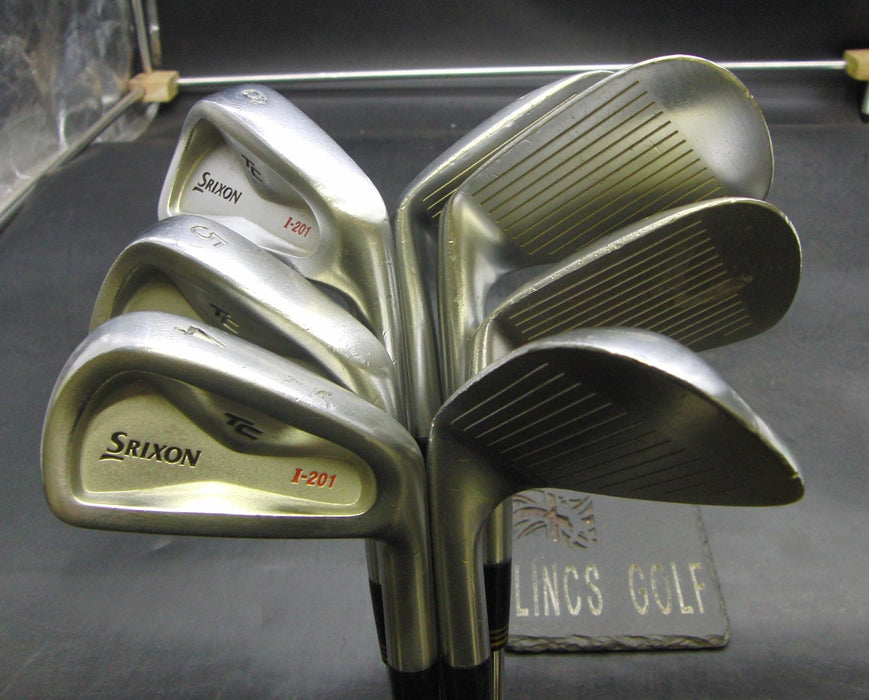 Set of 7 x Srixon I-201 TC Irons 4-PW Stiff Steel Shafts Elite Grips*