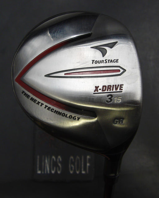 Bridgestone Tourstage X-Drive GR 15° 3 Wood Stiff Graphite Shaft TourEdge Grip