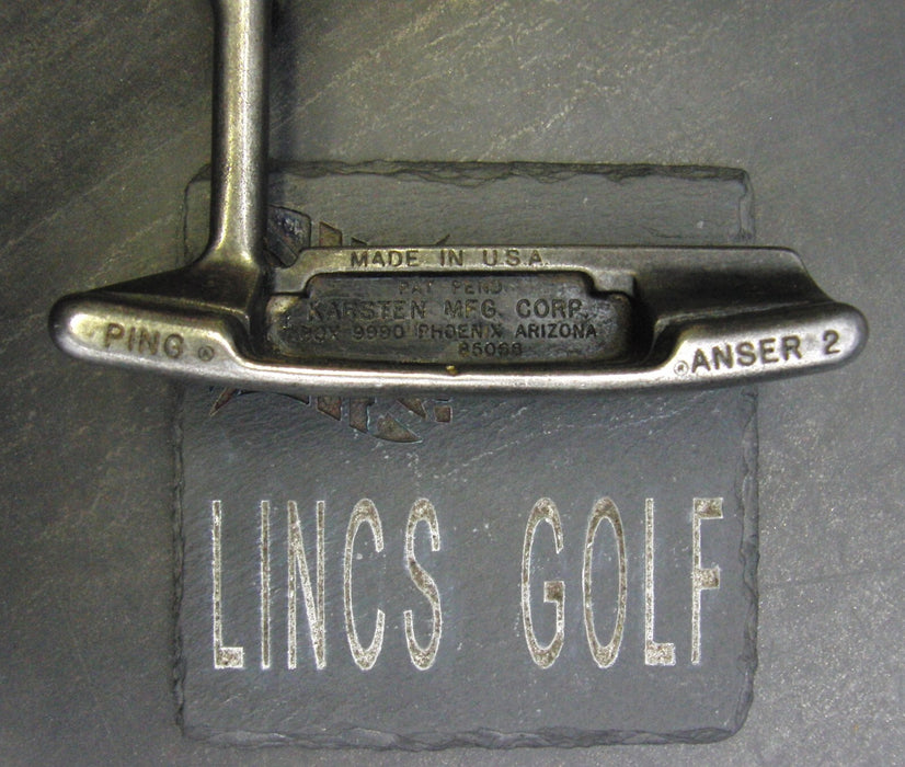 Original Black Ping Anser 2 Putter 88.5cm Playing Length Steel Shaft
