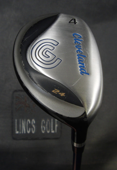 Cleveland CG 24° 4 Hybrid Stiff Graphite Shaft Cleveland Grip