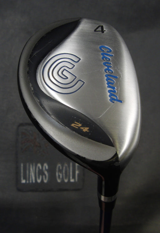 Cleveland CG 24° 4 Hybrid Stiff Graphite Shaft Cleveland Grip