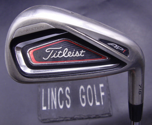 Titleist AP1 716 7 Iron Stiff Steel Shaft Golf Pride Grip