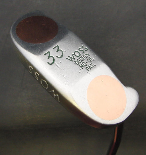 Woss 33 Design MO 01 Putter Steel Shaft 89cm Length WestGolf Grip