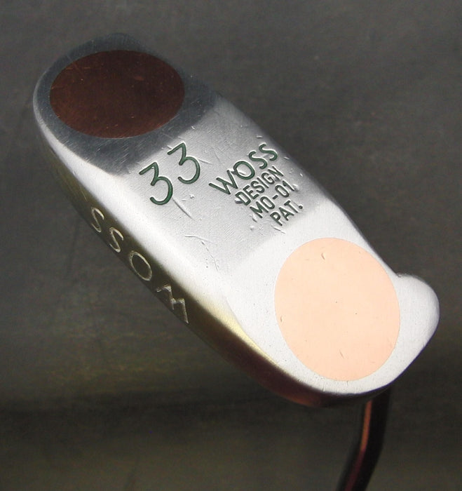 Woss 33 Design MO 01 Putter Steel Shaft 89cm Length WestGolf Grip