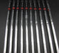 Set of 10x TaylorMade R5 XL 3-SW + AW Irons Stiff Steel Shafts TaylorMade Grips