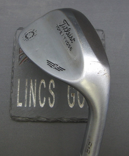Titleist BV Vokey TVD Spin Milled 56° Sand Wedge Stiff Steel Shaft