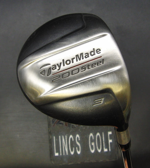 TaylorMade 200 Steel 3 Wood Stiff Steel Shaft Royal Grip