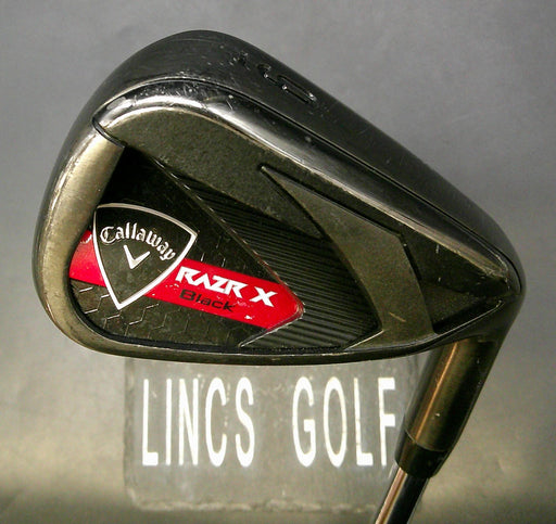 Callaway RAZR X Black 9 Iron Stiff Steel Shaft Callaway Grip