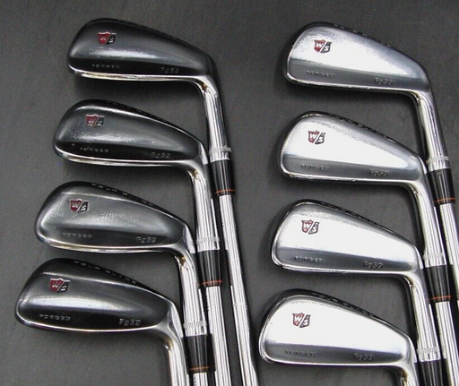 Set of 8 x Wilson Staff Tour Blade FG59 Forged Irons 3-PW Regular Steel Shafts