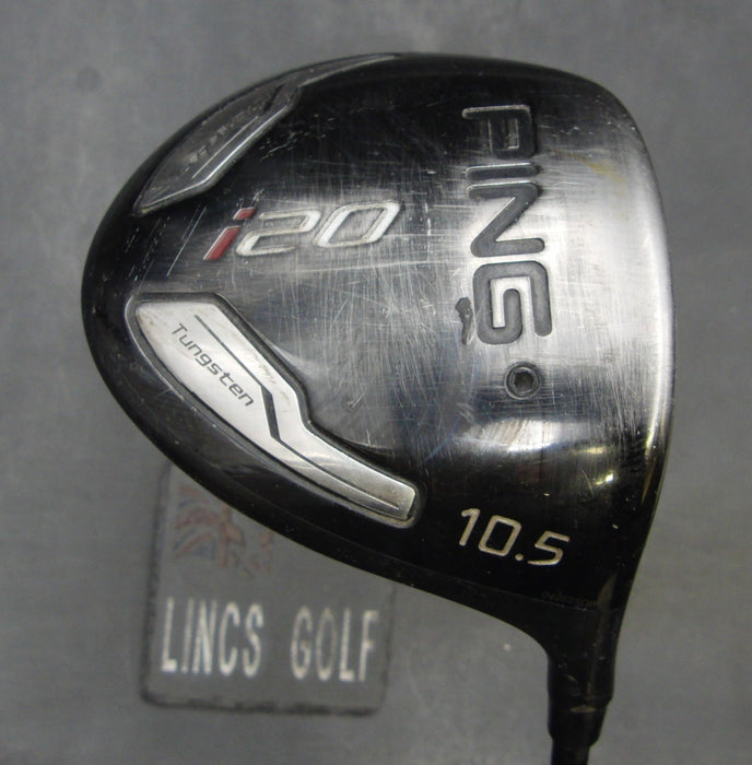 Ping i20 Tungsten 10.5° Driver Stiff Graphite Shaft Wedge Wood Grip