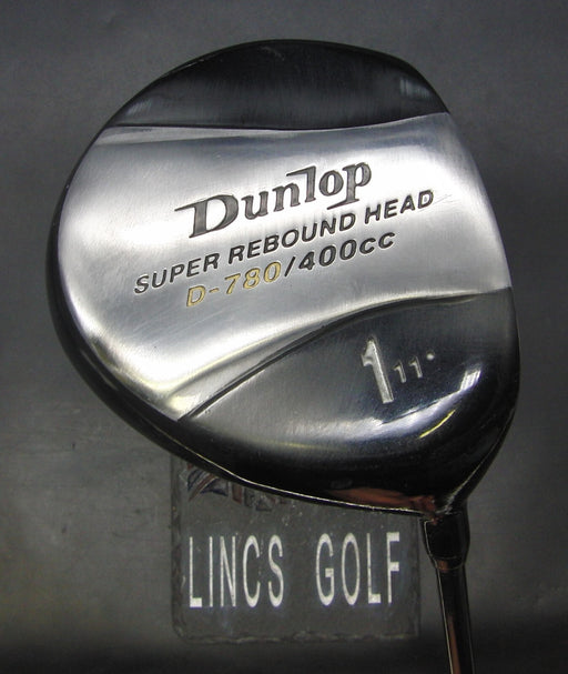 Dunlop Super Rebound Head D780 400cc 11° Driver Regular Graphite Shaft +Grip