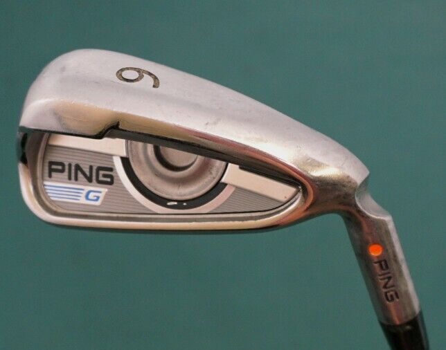 Ping G Series Orange Dot 6 Iron Regular Steel Shaft Ping Grip