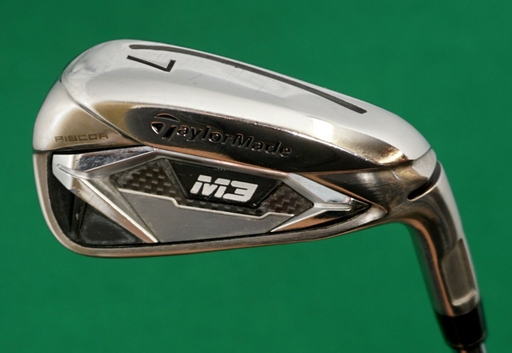 TaylorMade M3 Ribcor 7 Iron Regular Steel Shaft Golf Pride Grip