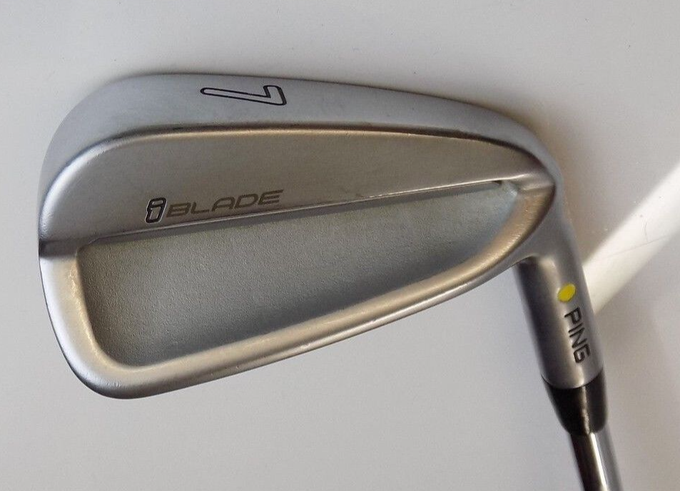 Ping iBlade Yellow Dot 7 Iron NS Pro Modus 3 S Flex Steel Shaft