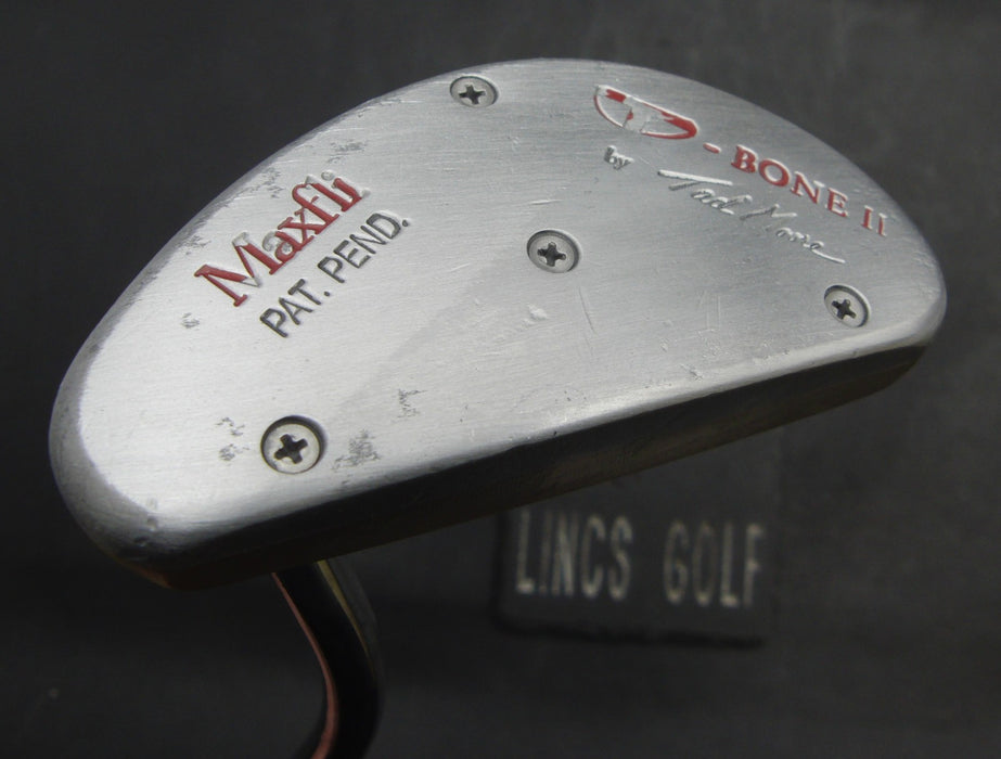 Maxfli T-BONE II by TAD MOORE Putter 88cm Length Steel Shaft Lamkin Grip