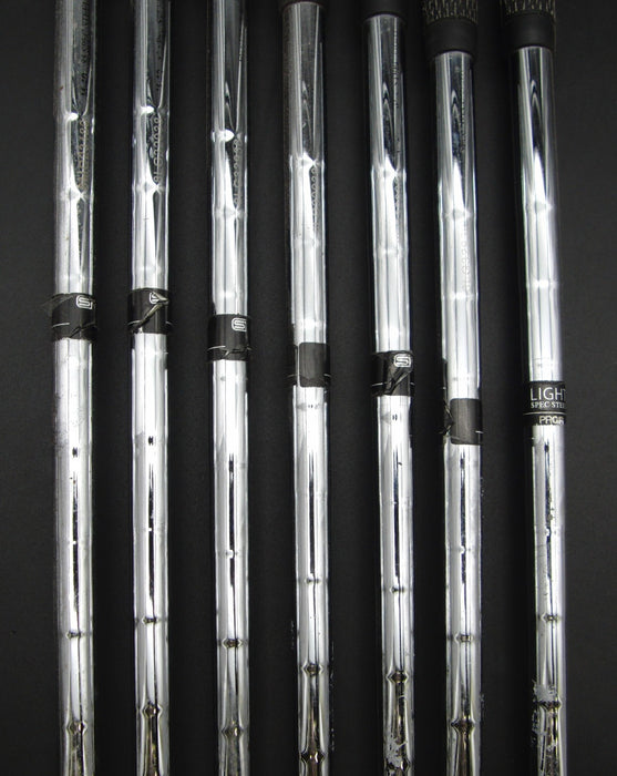 Set of 7x PRGR GN 502 Irons 4-PW Regular Steel Shafts PRGR Grips*