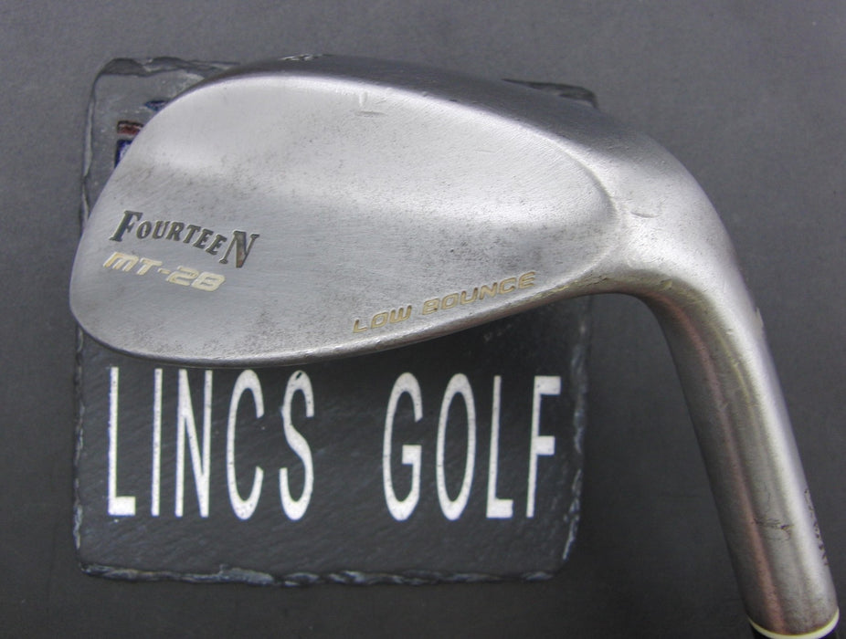 Fourteen MT-28 Low Bounce 58° Sand Wedge Regular Steel Shaft Fourteen Grip