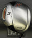 PRGR M3 Hit 3 Wood Stiff Graphite Shaft Golf Pride Grip