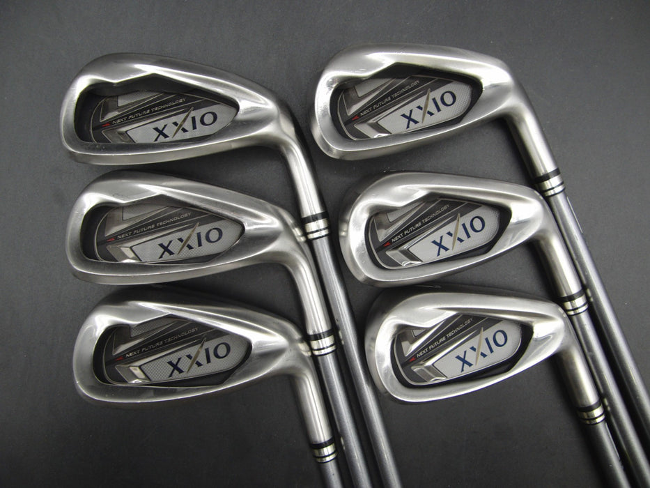 Set of 6x Dunlop XXIO Irons 5-PW Stiff Graphite Shafts XXIO Grips*