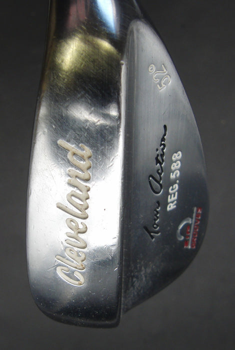 Cleveland 588 Tour Action Zip Grooves Gap Wedge Stiff Steel Shaft Cleveland Grip