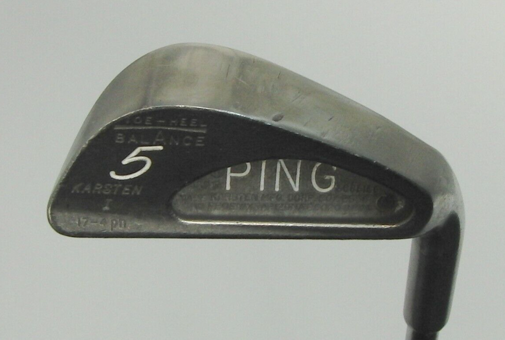 Ping Karsten Black Dot 5 Iron Regular Steel Shaft Ping Grip