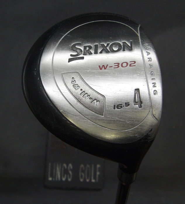 Srixon W-302 Maraging 16.5° 4 Wood Stiff Steel Shaft Black Grip