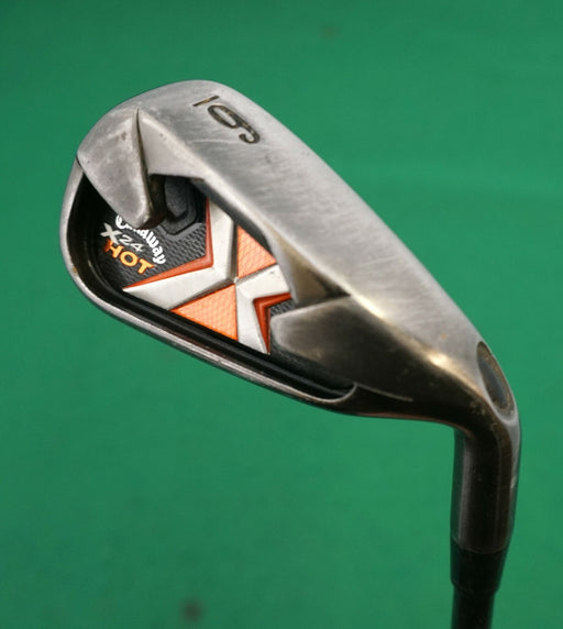 Callaway X24 Hot 6 Iron Aldila VX Regular Graphite Shaft Lamkin Grip