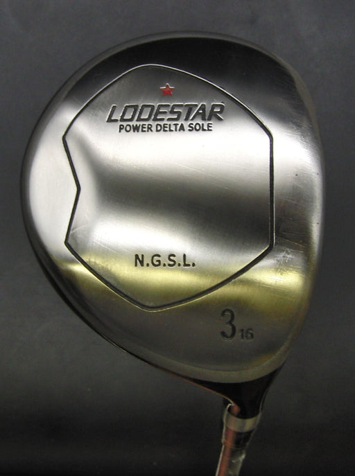 Lodestar Power Delta Sole 16° 3 Wood Regular Graphite Shaft Professional Grip