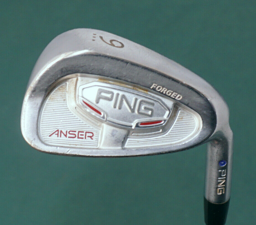Ping Anser Blue Dot Forged 9 Iron Regular Steel Shaft Ping Grip