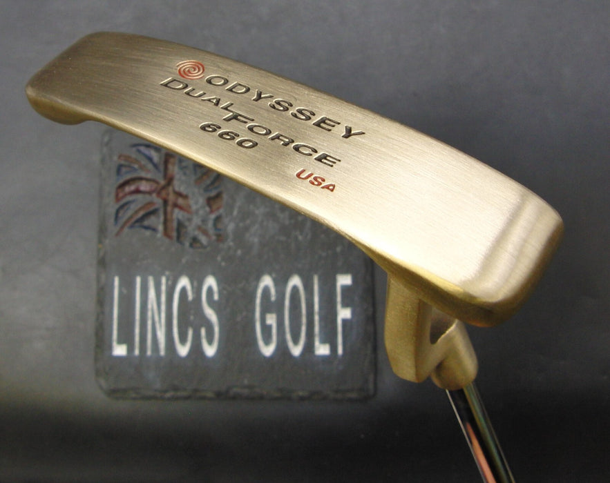 Odyssey Dual Force 660 USA Putter 87.5cm Playing Length Steel Shaft Odyssey Grip