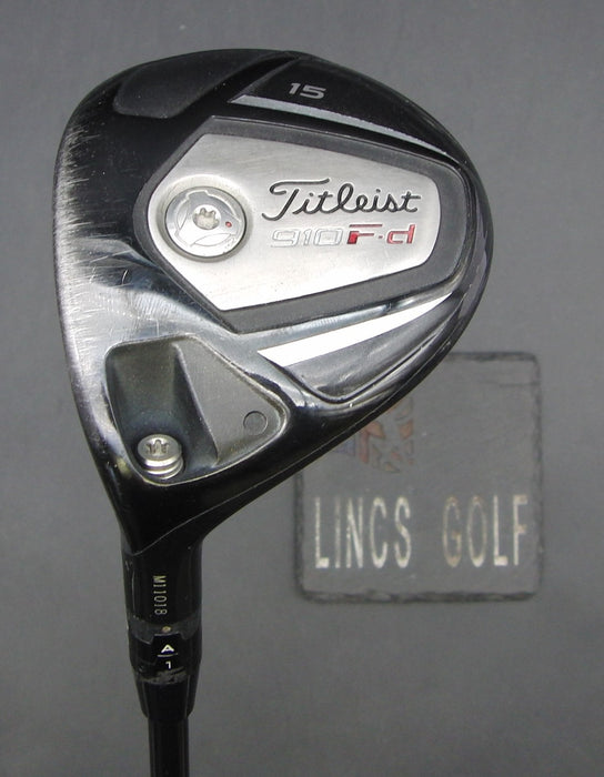 Left-Handed Titleist 910Fd 15° 3 Wood Regular (Optional) Graphite Shaft