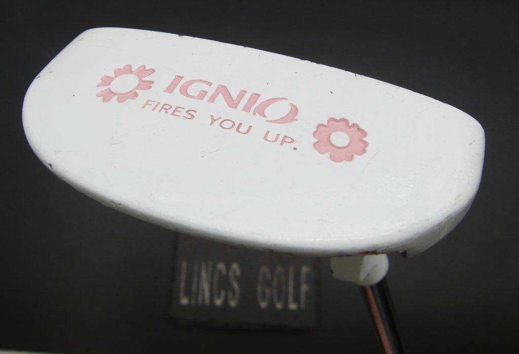 Igino Fires You Up Putter 83cm Length Steel Shaft Ignio Grip