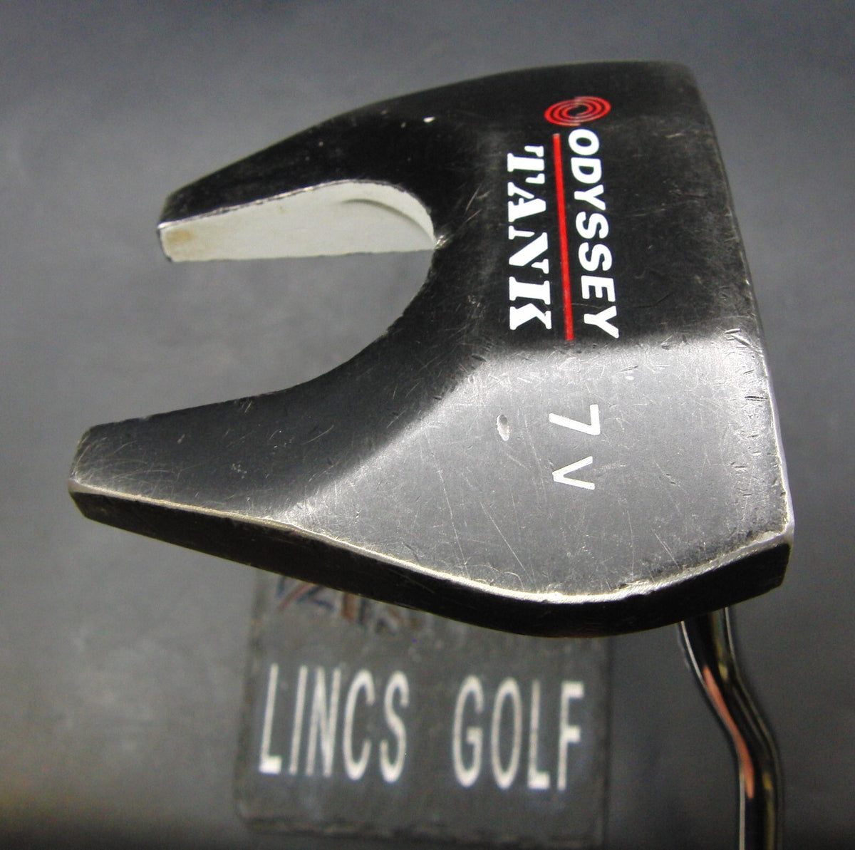 Odyssey TANK 7V Putter 87.5cm Playing Length Steel Shaft PSYKO Grip ...