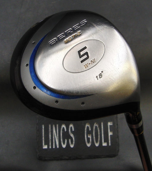 Honma Beres MG712 W-Ni 18° 5 Wood Stiff Graphite Shaft Golf Pride Grip