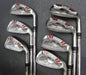 Set of 7x TaylorMade Burner Japanese Model Irons 5-PW+AW Regular Steel Shafts*
