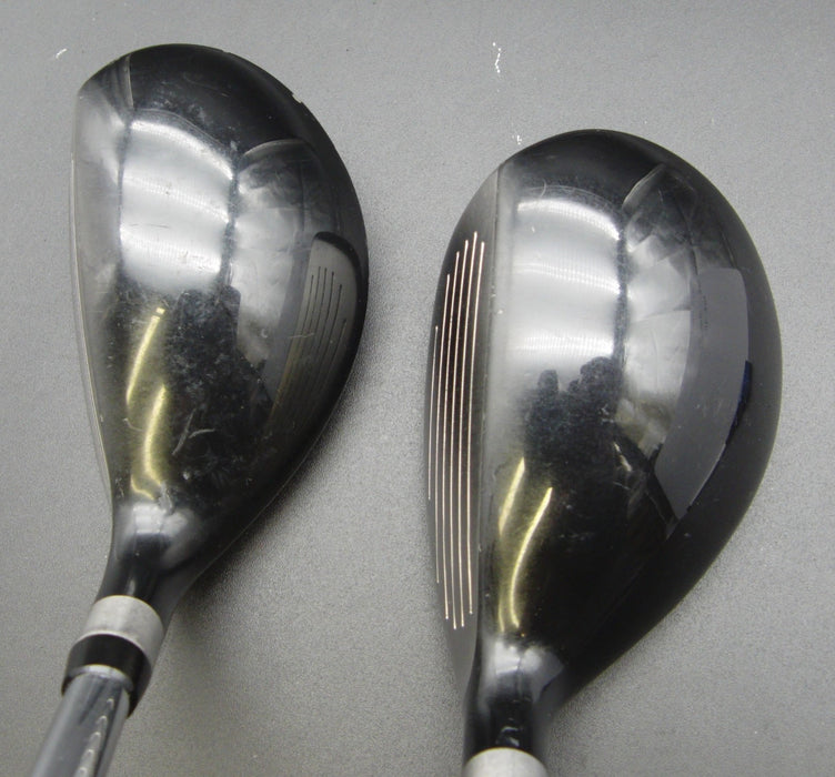 Set of 2 Baldo Prototype 21° 3 + 24° 4 Hybrids Stiff Steel Shafts G.Pride Grips*