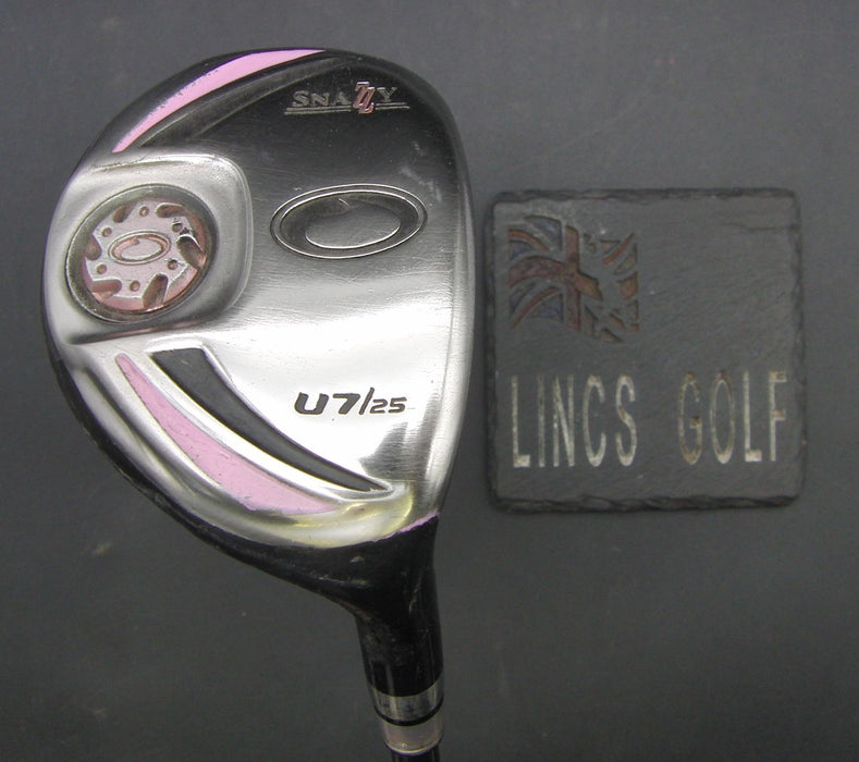 Ladies Snazzy S-5560 25° 7 Hybrid Ladies Graphite Shaft Iomic Grip