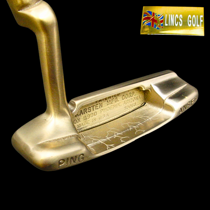 Custom Milled Thor Themed Ping Anser Putter 88.5cm Steel Genuine Leather HC