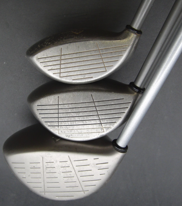 Set Of Callaway SteelHead X-14 +Callaway 3+7 Wood+ ProModel Putter*