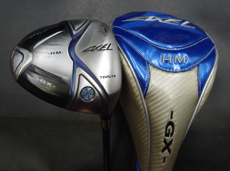 TSURUYA AXEL GX HM 11° Driver Regular Graphite Shaft GolfPride Grip & Axel HC