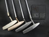Set of 4x Ping PAL/PAL2/PAL4 Putters 88cm Length Steel Shafts Mixed Grips*